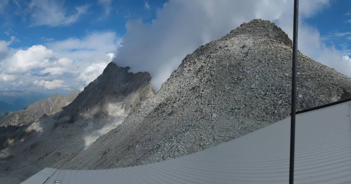 Anteprima della webcam del ghiacciaio Presena